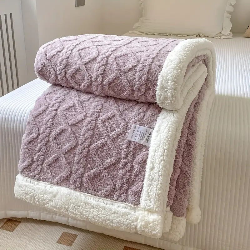 Ultimate Comfort Snuggle Sherpa Blanket