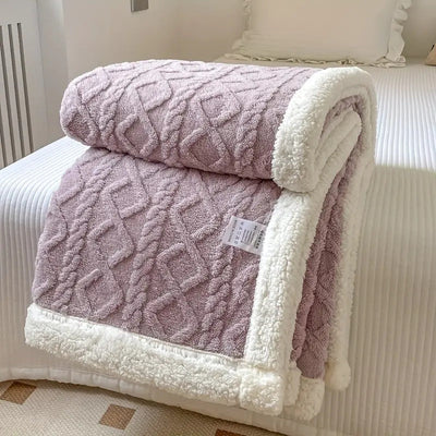 Ultimate Comfort Snuggle Sherpa Blanket