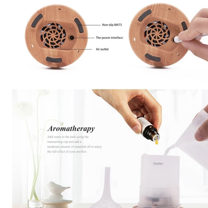 3D Gass Multicolor Aroma Diffuser