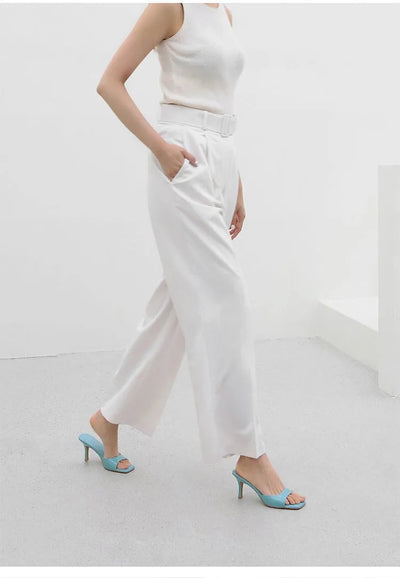 Stylish Open Mules with Heel