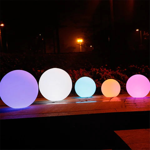 SphereBright Color-Changing Garden LED Light
