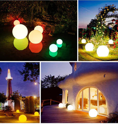 SphereBright Color-Changing Garden LED Light