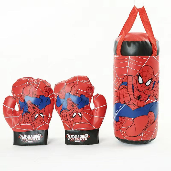 Spider Boxing Gloves with Punching Bag Kid's Toys