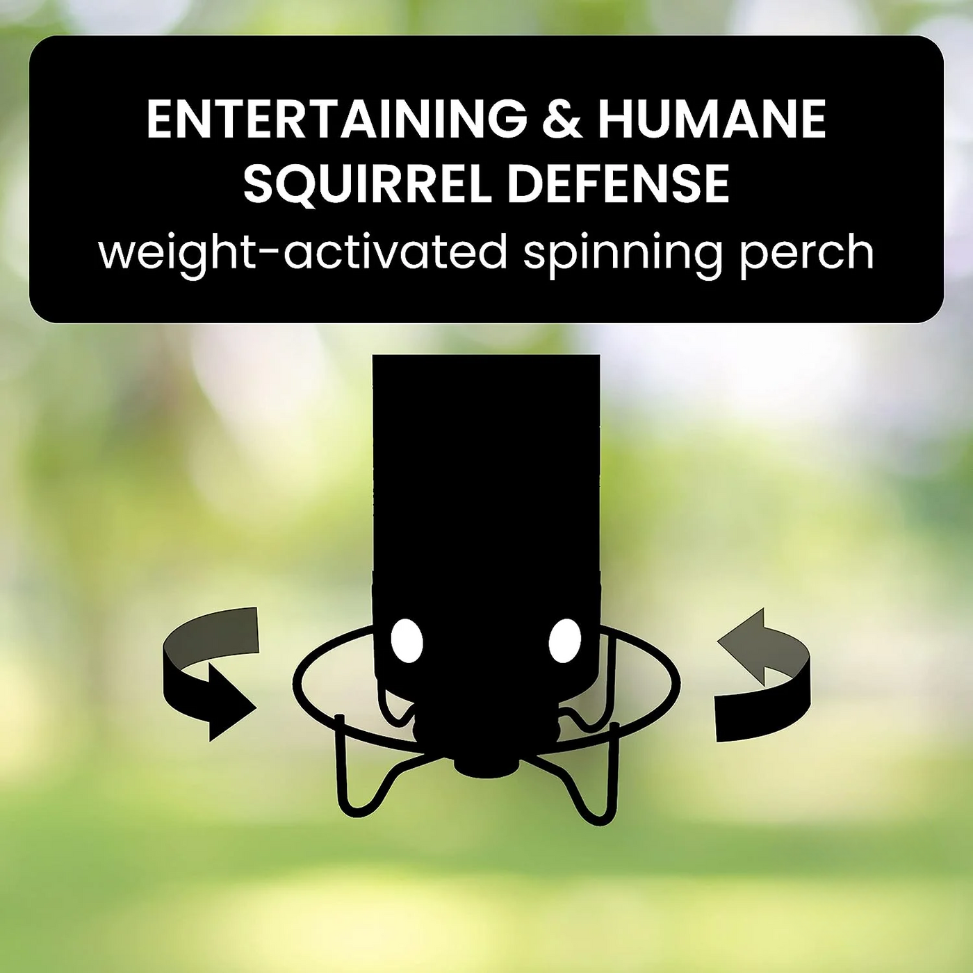 Outdoor Squirrel Resistant Bird Feeder