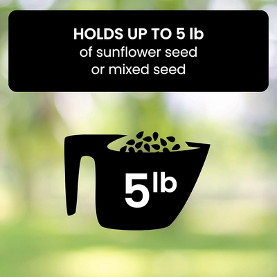 Outdoor Squirrel Resistant Bird Feeder