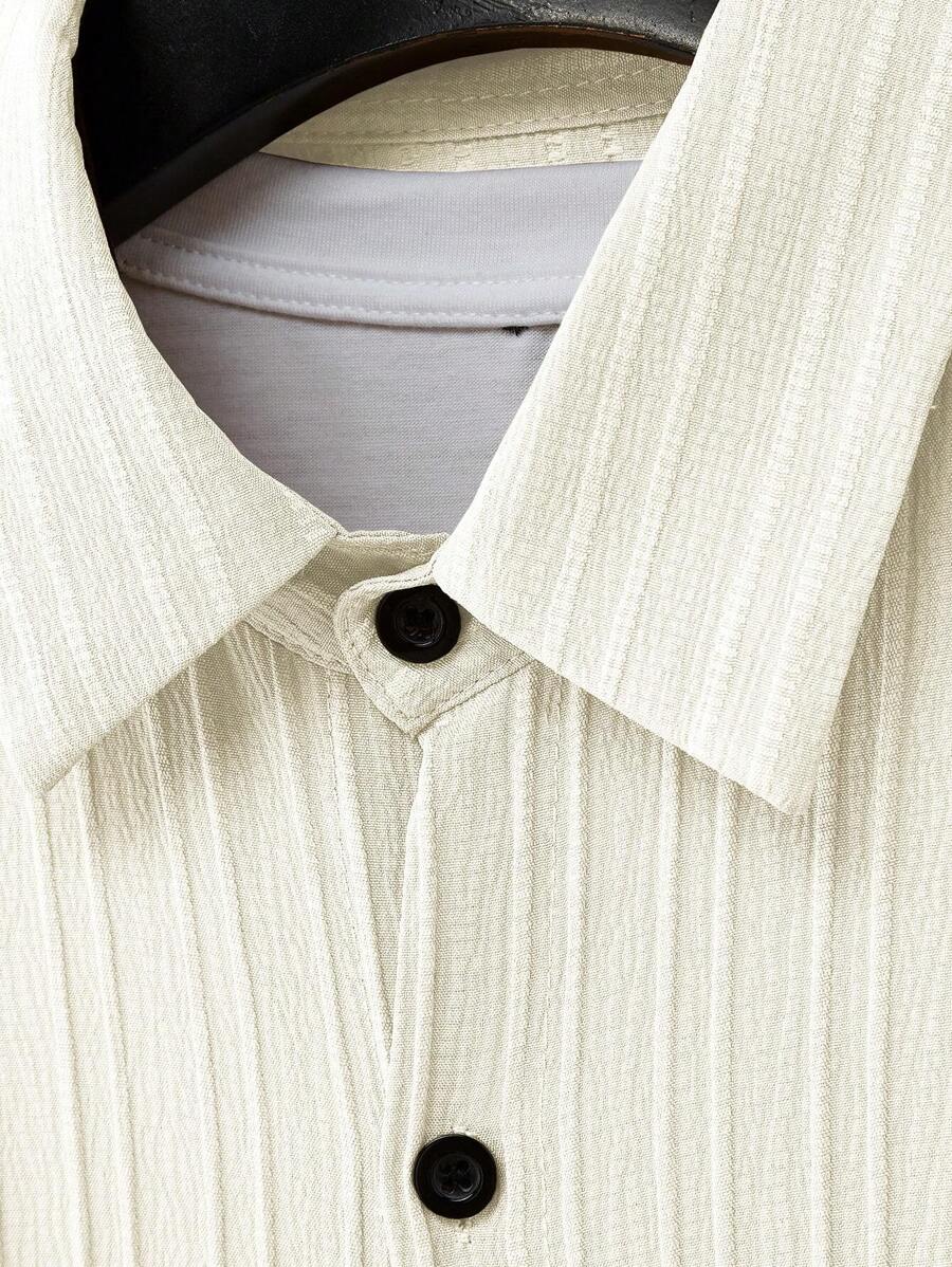 Casual Summer Polo Shirt Set