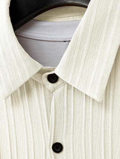 Casual Summer Polo Shirt Set
