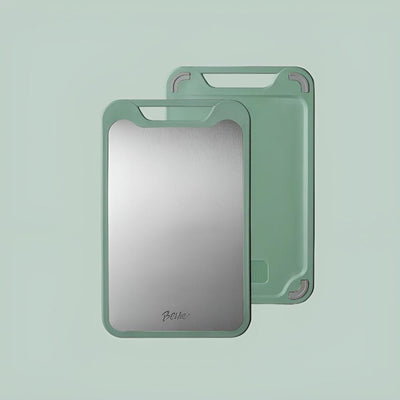 Stylish Double-Sided Steel Chopping Board