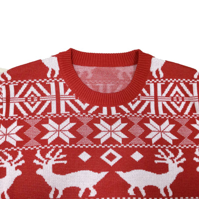 Festive Stylish Holiday Knit Sweater