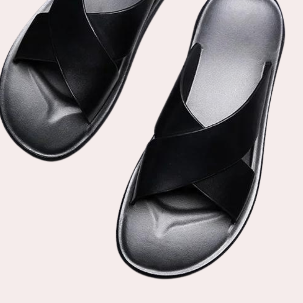 Stylish Men's Leather Sandals