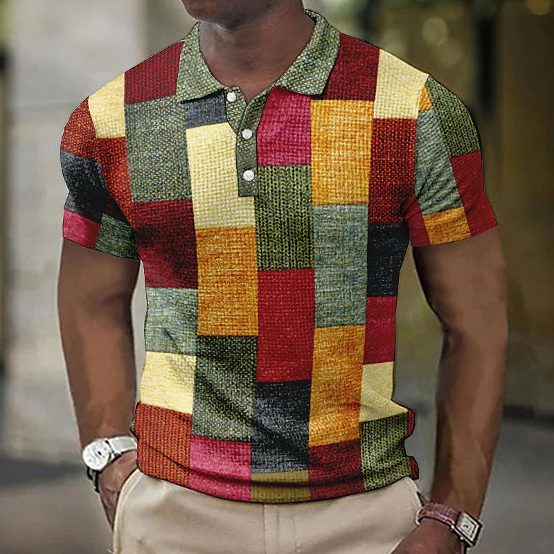 Stylish Multi-Color Polo Shirt