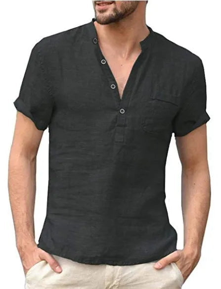 Stylish Comfortable Linen Men's Shirt