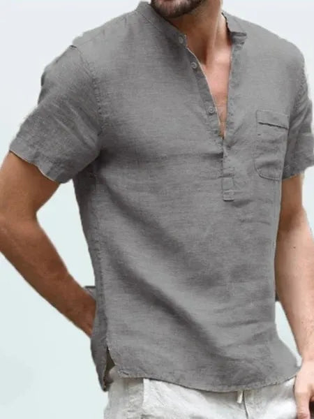 Stylish Comfortable Linen Men's Shirt