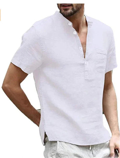 Linen Summer Shirt Men