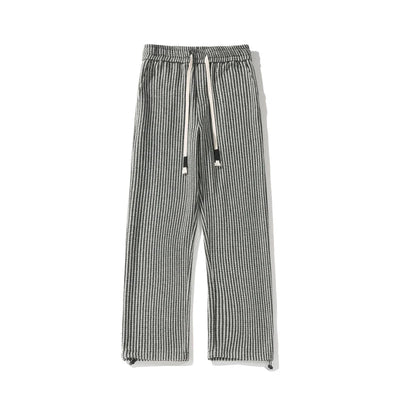 Wide-Leg Knit Lounge Pants Men