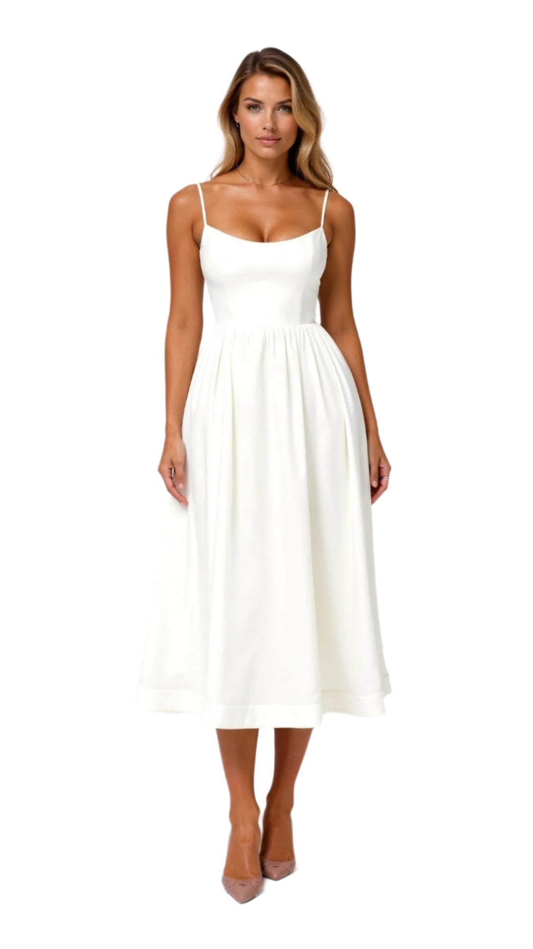 Corset Summer Midi Dress Women