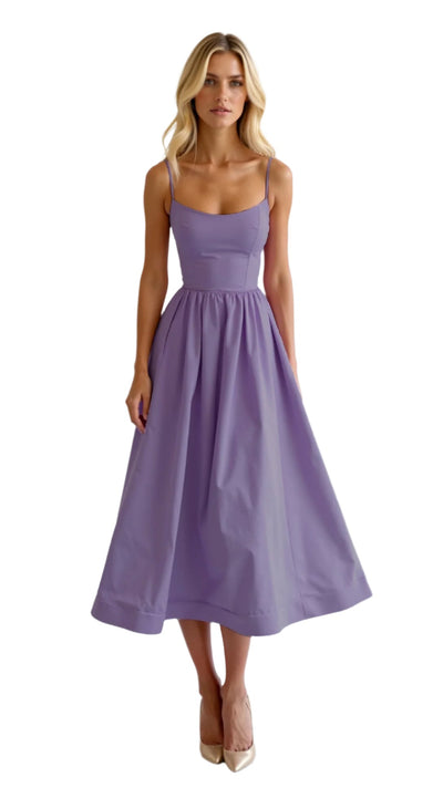 Corset Summer Midi Dress Women