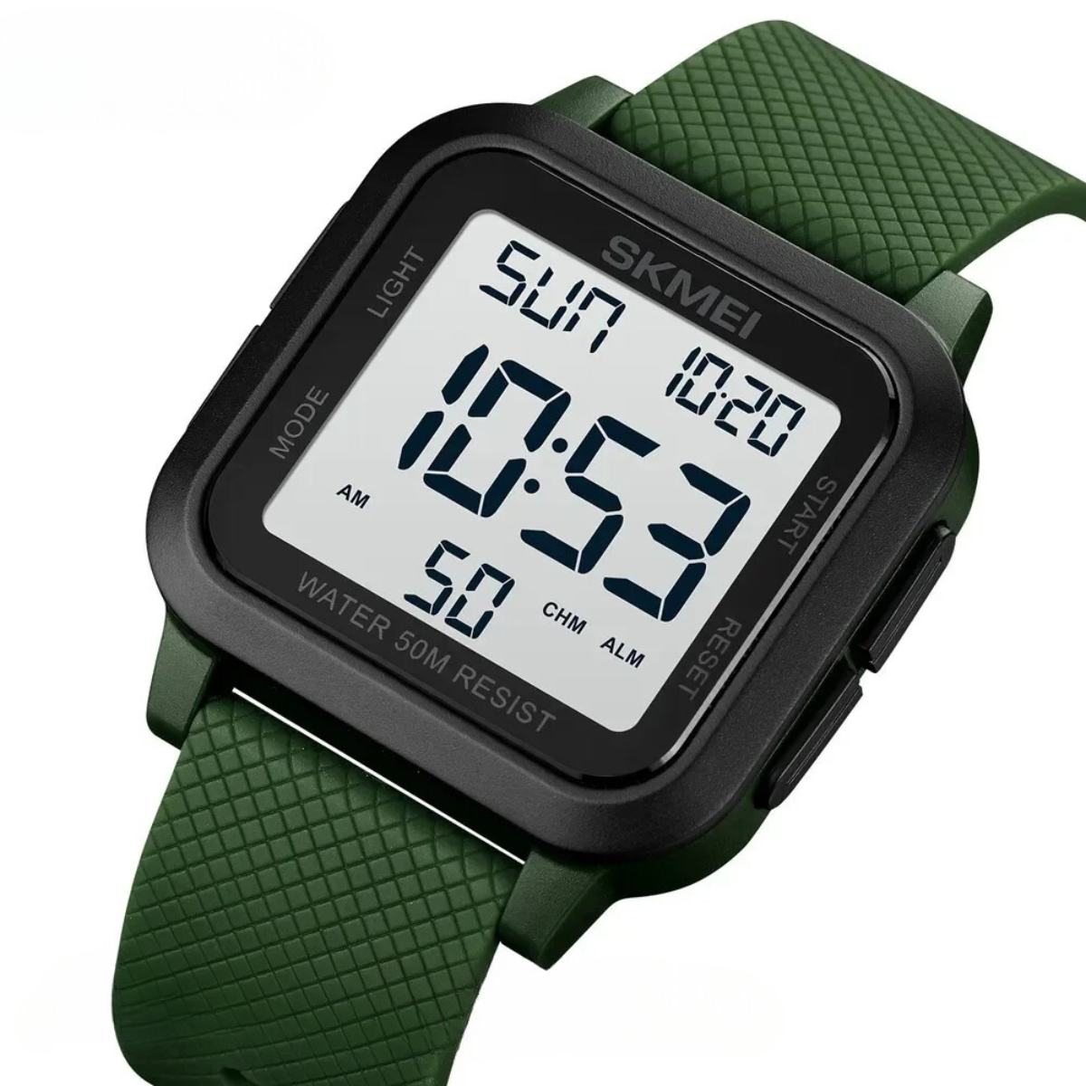 Waterproof Digital Watch Comfortable Strap