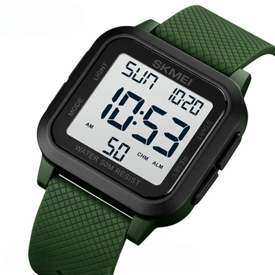 Waterproof Digital Watch Comfortable Strap