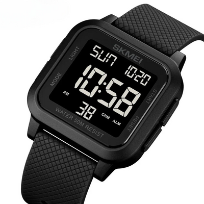 Waterproof Digital Watch Comfortable Strap