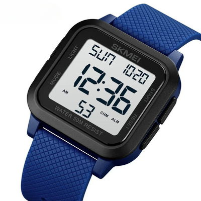 Waterproof Digital Watch Comfortable Strap