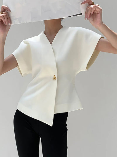 Classic Button Down Women's Blouse