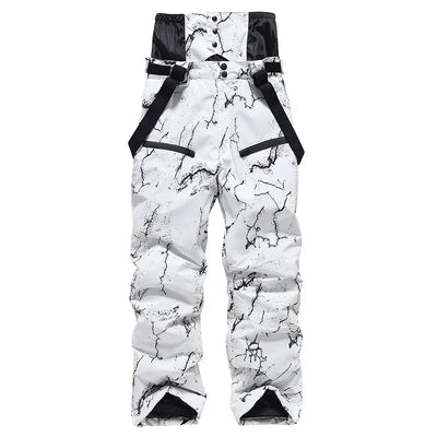 Aussietactix GlacierFlex ski and snowboard trousers, fleece-lined and waterproof for adventures in the snow.