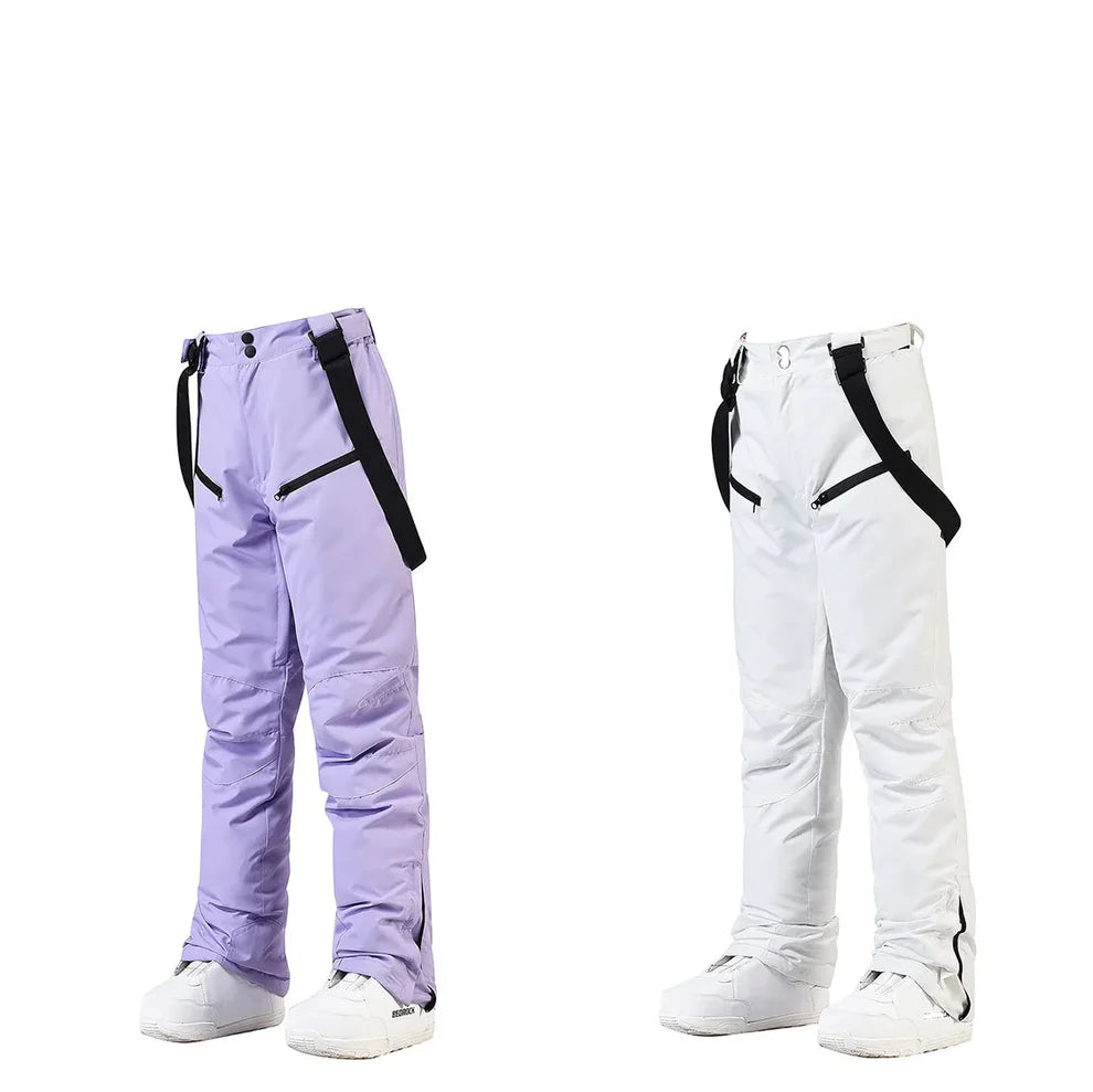 Aussietactix GlacierFlex ski and snowboard trousers, fleece-lined and waterproof for adventures in the snow.
