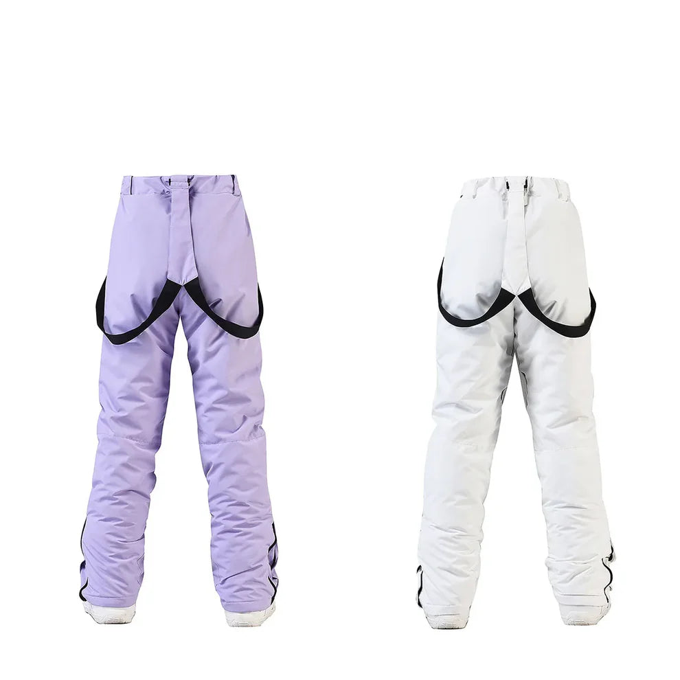 Aussietactix GlacierFlex ski and snowboard trousers, fleece-lined and waterproof for adventures in the snow.