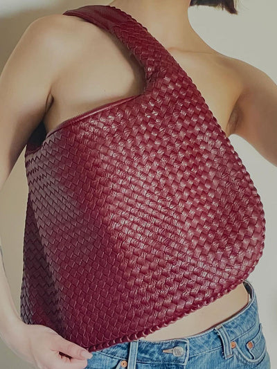 Braided Hobo Women's Shoulder Bag