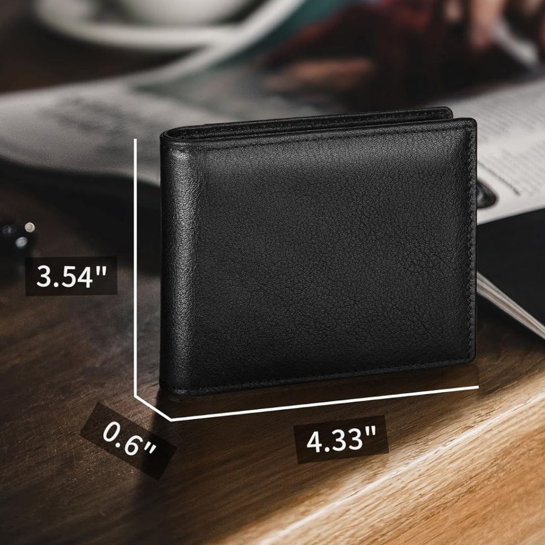 Men’s Bifold Genuine Leather Wallet
