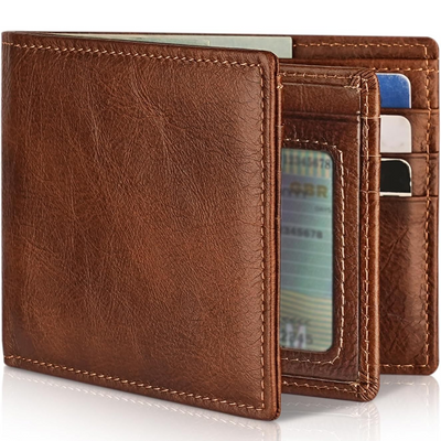 Men’s Bifold Genuine Leather Wallet