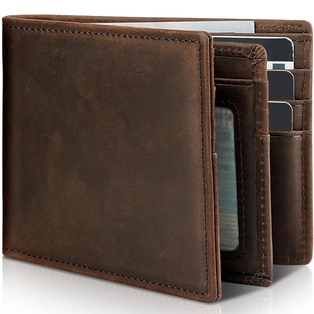 Men’s Bifold Genuine Leather Wallet