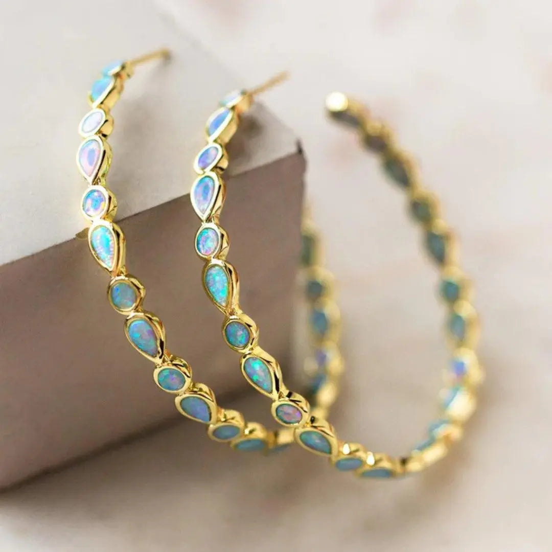 Elegant Handcrafted Lightweight Opal Jewelry