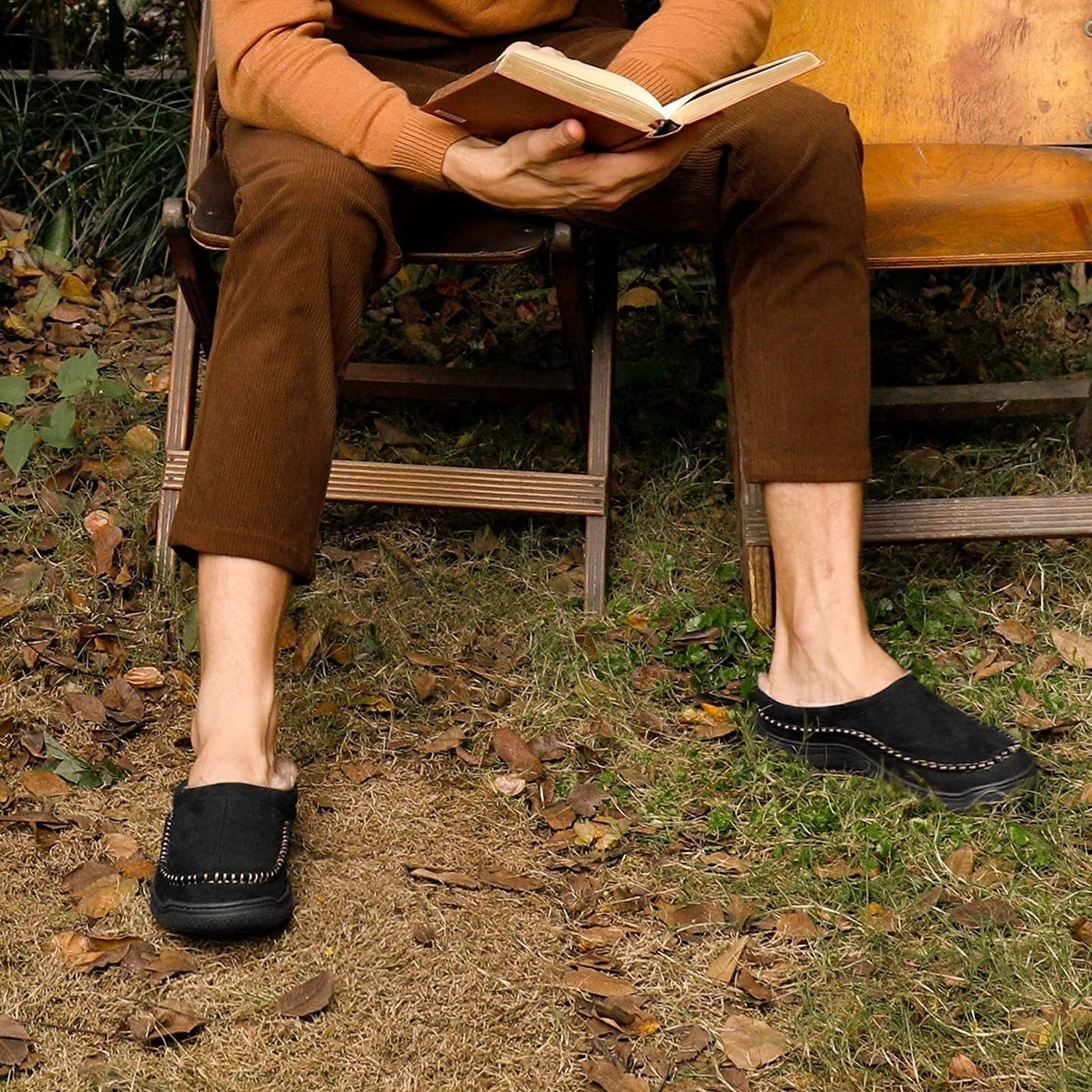 Plush Relaxation Shoes for Men
