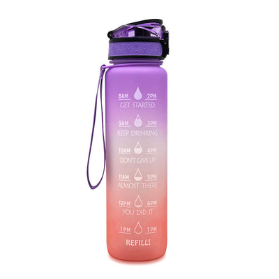 1L Motivational Water Bottle