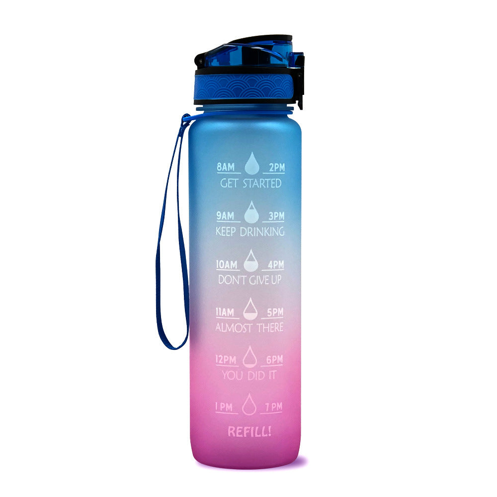 1L Motivational Water Bottle