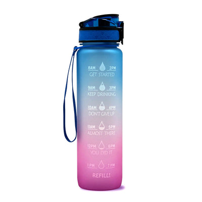 1L Motivational Water Bottle
