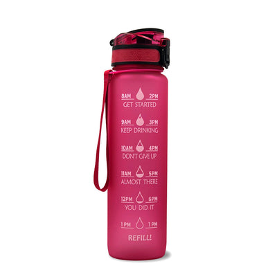 1L Motivational Water Bottle