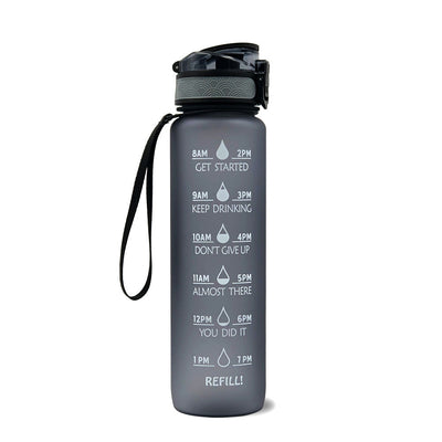 1L Motivational Water Bottle