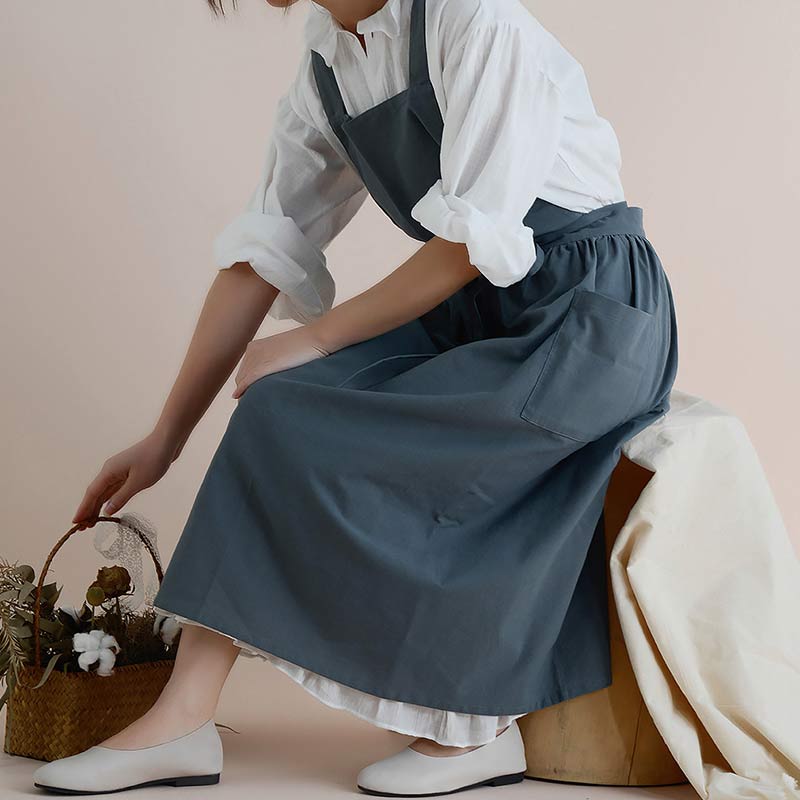 Adjustable Cotton Cooking Apron