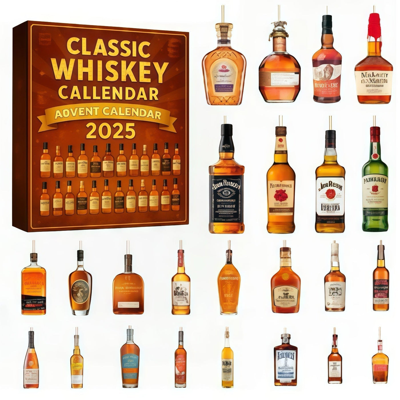 Whiskey Advent Calendar 2025 Christmass Gift