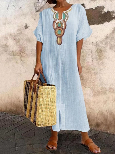 Women's Casual Summer Cotton Kaftan