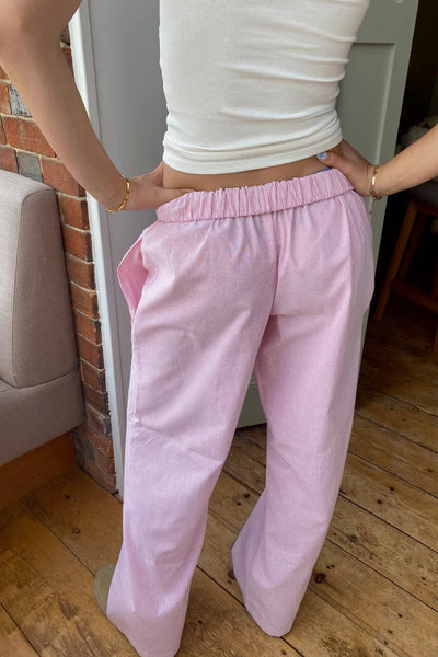 Elastic Waist Lounge Pants Women