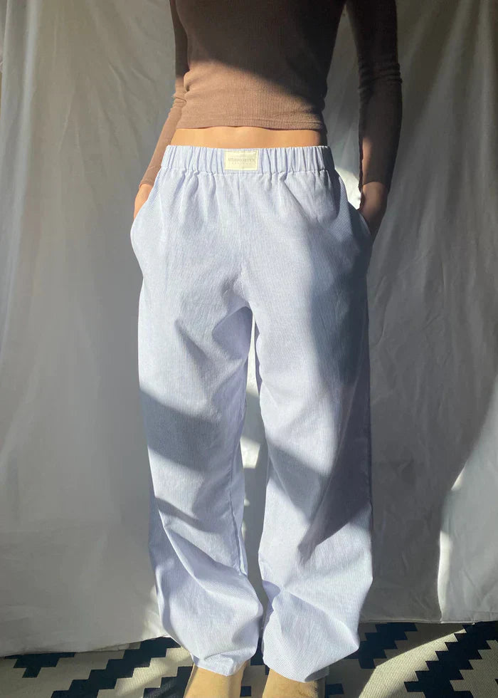Elastic Waist Lounge Pants Women