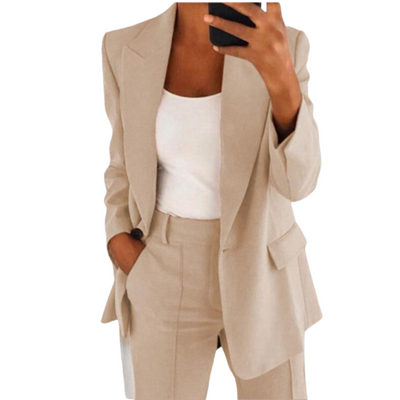 Women's Professional Elegant Blazer Set