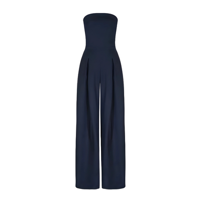 Women's Jumpsuit Strapless Wide-Leg