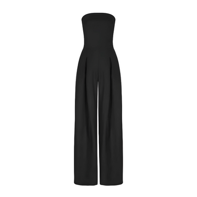 Women's Jumpsuit Strapless Wide-Leg