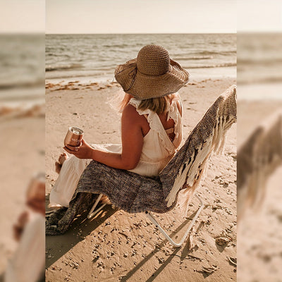 Crochet Boho Summer Straw Hat