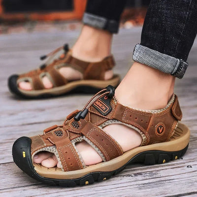 Breathable Closed Toe Walking Sandals